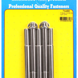 ARP 7/16-20 x 4.500 12pt SS bolts