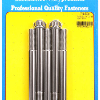 ARP 7/16-20 x 5.000 12pt SS bolts