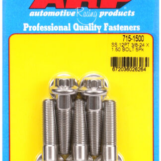 ARP 3/8-24 x 1.500 12pt 7/16 wrenching SS bolts