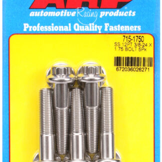 ARP 3/8-24 x 1.750 12pt 7/16 wrenching SS bolts