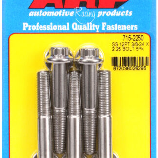 ARP 3/8-24 x 2.250 12pt 7/16 wrenching SS bolts