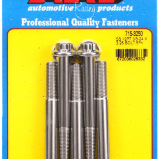 ARP 3/8-24 x 3.250 12pt 7/16 wrenching SS bolts