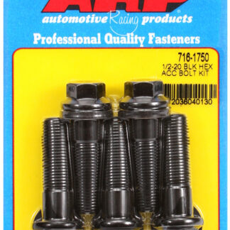 ARP 1/2-20 x 1.750 hex black oxide bolts