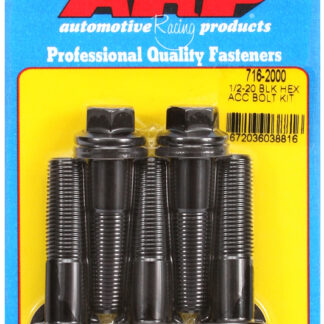 ARP 1/2-20 x 2.000 hex black oxide bolts