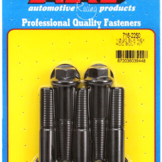 ARP 1/2-20 x 2.250 hex black oxide bolts