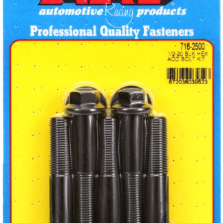 ARP 1/2-20 x 2.500 hex black oxide bolts