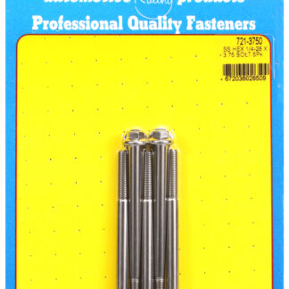 ARP 1/4-28 x 3.750 hex SS bolts