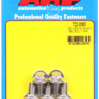 ARP 5/16-24 x .560 hex SS bolts