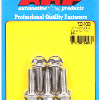 ARP 5/16-24 x 1.000 hex SS bolts