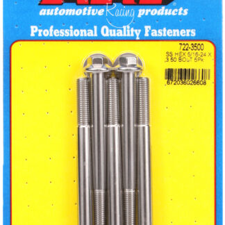 ARP 5/16-24 x 3.500 hex SS bolts