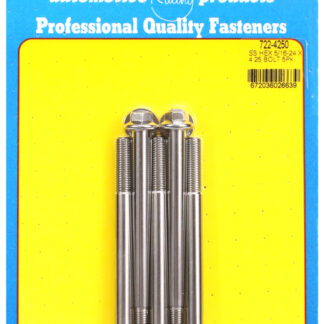 ARP 5/16-24 x 4.250 hex SS bolts