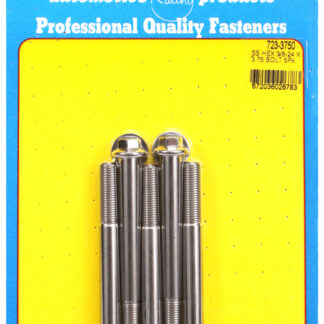 ARP 3/8-24 x 3.750 hex SS bolts