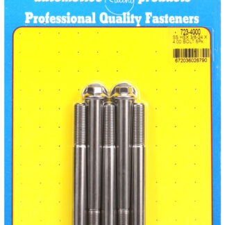 ARP 3/8-24 x 4.000 hex SS bolts