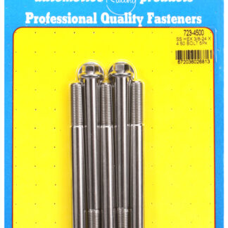 ARP 3/8-24 x 4.500 hex SS bolts