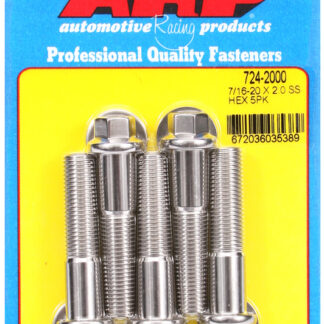 ARP 7/16-20 x 2.000 hex SS bolts