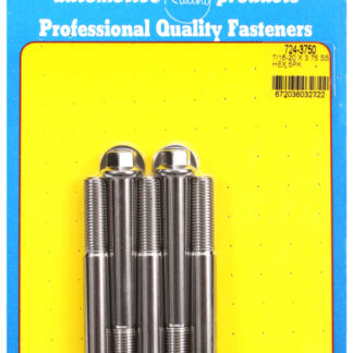 ARP 7/16-20 x 3.750 hex SS bolts