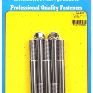 ARP 7/16-20 x 4.000 hex SS bolts