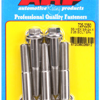 ARP 3/8-24 x 2.250 hex 7/16 wrenching SS bolts