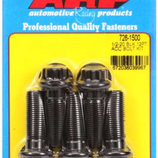 ARP 1/2-20 x 1.500 12pt black oxide bolts