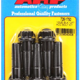 ARP 1/2-20 x 1.750 12pt black oxide bolts