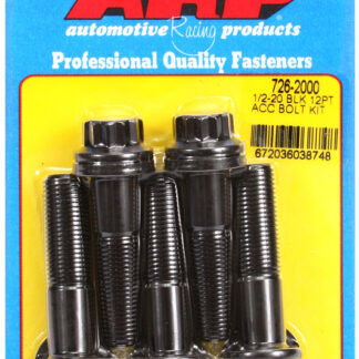 ARP 1/2-20 x 2.000 12pt black oxide bolts