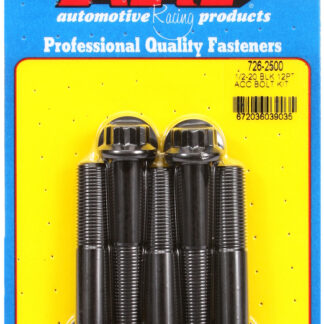 ARP 1/2-20 x 2.500 12pt black oxide bolts
