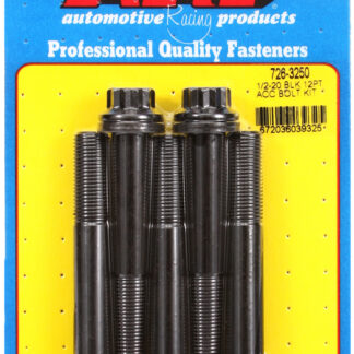 ARP 1/2-20 x 3.250 12pt black oxide bolts