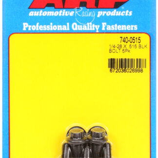 ARP 1/4-28 x .515 12pt black oxide bolts