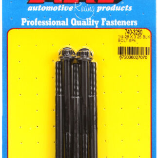 ARP 1/4-28 x 3.250 12pt black oxide bolts