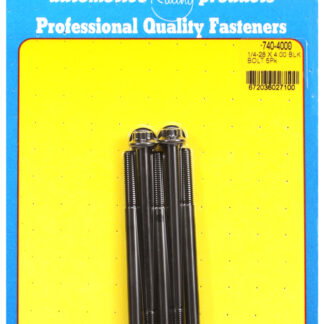 ARP 1/4-28 x 4.000 12pt black oxide bolts