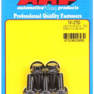 ARP 5/16-24 x .750 12pt black oxide bolts