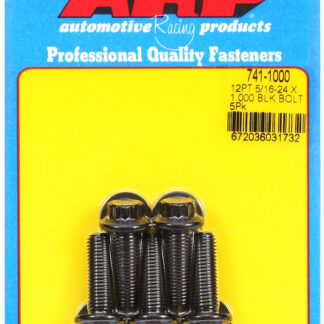 ARP 5/16-24 x 1.000 12pt black oxide bolts