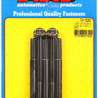 ARP 5/16-24 x 3.250 12pt black oxide bolts