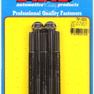 ARP 5/16-24 x 3.500 12pt black oxide bolts