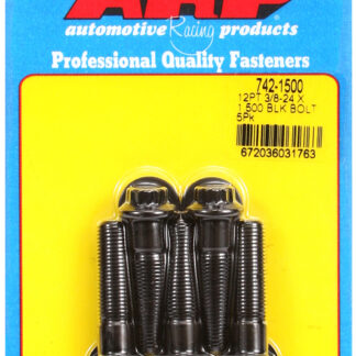 ARP 3/8-24 x 1.500 12pt black oxide bolts