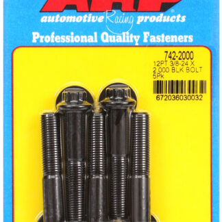 ARP 3/8-24 x 2.000 12pt black oxide bolts