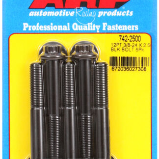 ARP 3/8-24 x 2.500 12pt black oxide bolts
