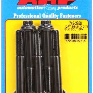 ARP 3/8-24 x 2.750 12pt black oxide bolts
