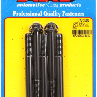 ARP 3/8-24 x 3.500 12pt black oxide bolts