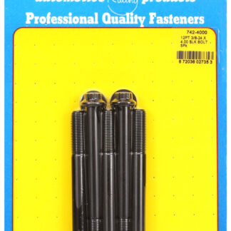 ARP 3/8-24 x 4.000 12pt black oxide bolts
