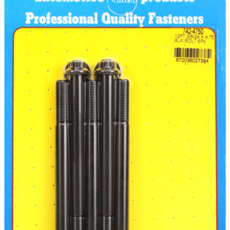 ARP 3/8-24 x 4.750 12pt black oxide bolts