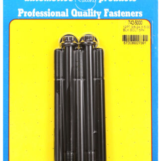 ARP 3/8-24 x 5.000 12pt black oxide bolts