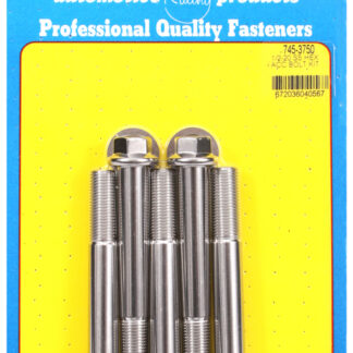 ARP 1/2-20 x 3.750 hex SS bolts