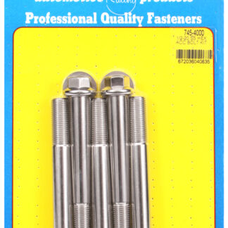 ARP 1/2-20 x 4.000 hex SS bolts