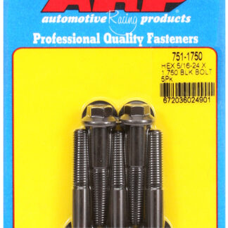ARP 5/16-24 x 1.750 hex black oxide bolts