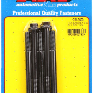 ARP 5/16-24 x 3.500 hex black oxide bolts