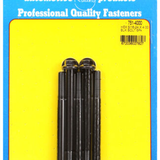 ARP 5/16-24 x 4.000 hex black oxide bolts