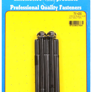 ARP 5/16-24 x 4.250 hex black oxide bolts