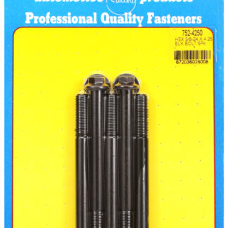 ARP 3/8-24 x 4.250 hex black oxide bolts