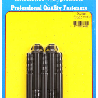 ARP 7/16-20 x 3.500 hex black oxide bolts